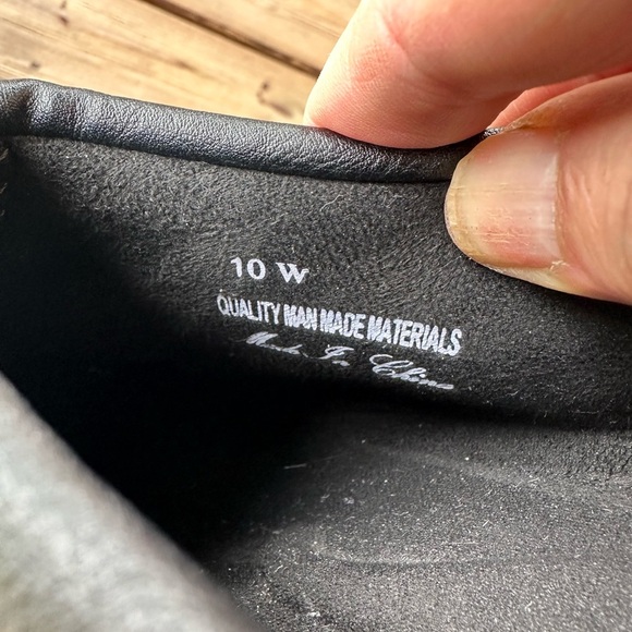 Easy Street women’s black slip on clog shoes size 10 - Picture 7 of 9